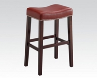 Bar Stool with RED PU